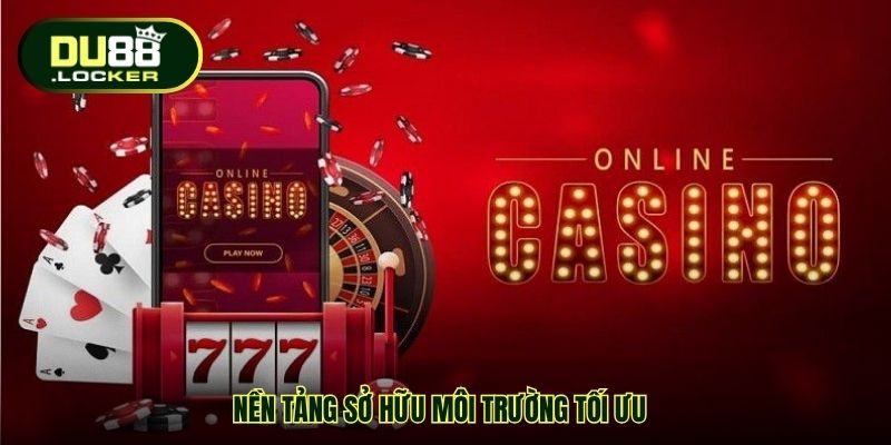 Giới Thiệu Cá Cược Online DU88 – Sân Chơi Giải Trí Uy Tín 2 Nền tảng sở hữu môi trường tối ưu